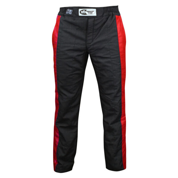 K1 Sportsman Pants 2 Piece SFI 5 Black and Red